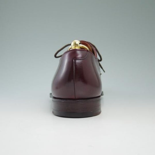 美品★クロケット&ジョーンズ 7.5Ｅ【★ハンドグレードライン/Paul Smith別注】ポールスミス/プレーントゥ/Vフロント/Crockett&Jones★b594