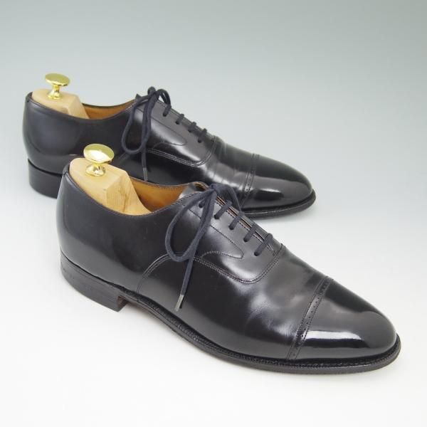 美品★チャーチ 65E/UK6.5【★旧チャーチ/3都市ロゴ/84ラスト】(仙台)ヤナギヤ別注/LUDGATE/パンチドキャップトゥ/Church's★b596