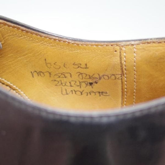 美品★チャーチ 65E/UK6.5【★旧チャーチ/3都市ロゴ/84ラスト】(仙台)ヤナギヤ別注/LUDGATE/パンチドキャップトゥ/Church's★b596