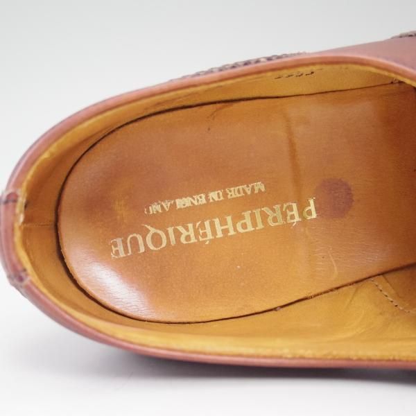 極上★(英)テクニック社製(レディース) UK4.5【★ペリフェリック別注品/PERIPHERIQUE】ウイングチップ/フルブローグ/Technic★b597