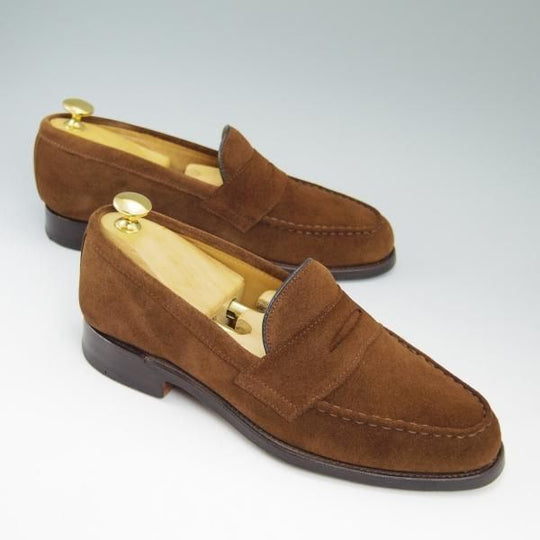 極上★チーニー 6F【★ブルックスブラザーズ別注/Brooks Brothers】5203ラスト/スエード/コインローファー/CHEANEY★b600