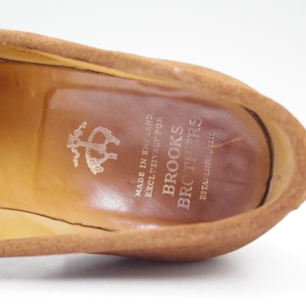 極上★チーニー 6F【★ブルックスブラザーズ別注/Brooks Brothers】5203ラスト/スエード/コインローファー/CHEANEY★b600