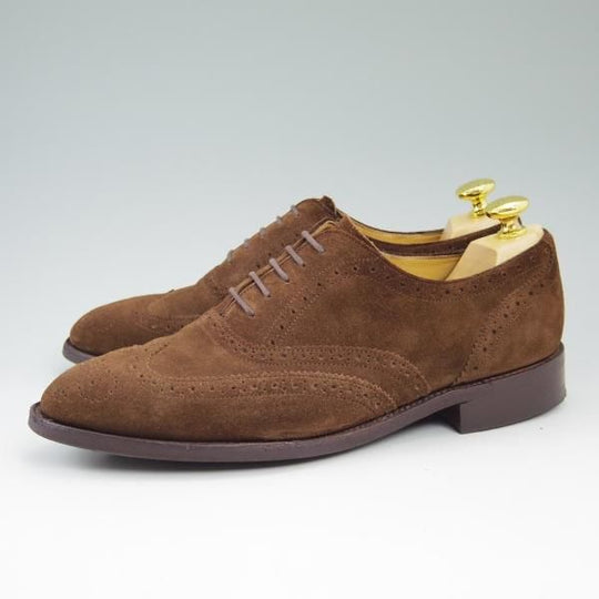 極上★(英)バーカー 8E【★ダイナイトソール仕様/ロイドフットウェア別注】Vシリーズ/Lloyd Footwear/フルブローグ/BARKER★b601