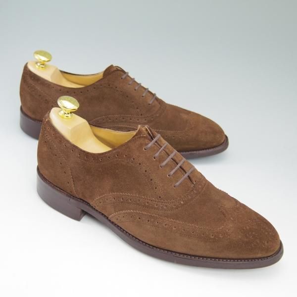 極上★(英)バーカー 8E【★ダイナイトソール仕様/ロイドフットウェア別注】Vシリーズ/Lloyd Footwear/フルブローグ/BARKER★b601