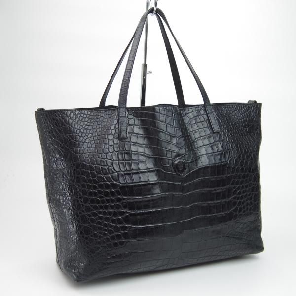 フェリージ　11-91 トートバッグ　レザー　クロコ型押し　A4可　黒 Felisi（フェリージ）の「Felisi / 
