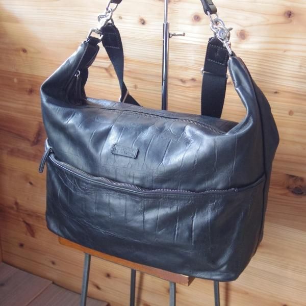 ダニエル&ボブ クロコ型押し　ジャスミンとジョシュアセット　ショルダーバッグ ダニエル&ボブ クロコ型押し ジャスミンとジョシュアセット