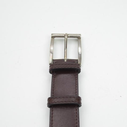 ★(仏製)JM.ウェストン/ベルト【定価6〜7万円程度★G-75】メンズMサイズ程度/レザー/革/ブラウン/Weston/ウエストン★b605