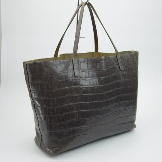 極上★フェリージ/Felisi【定価7.5万円★トートバッグ/11-91】レザー クロコ型押し トート バッグ/メンズ&レディース/ビジネス★N4943