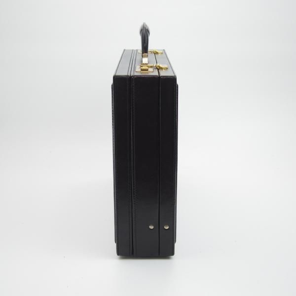 極上★ダンヒル/dunhill【★英国製/MAE IN ENGLAND】アタッシュケース/レザー 黒/メンズ ビジネス バッグ★N4944