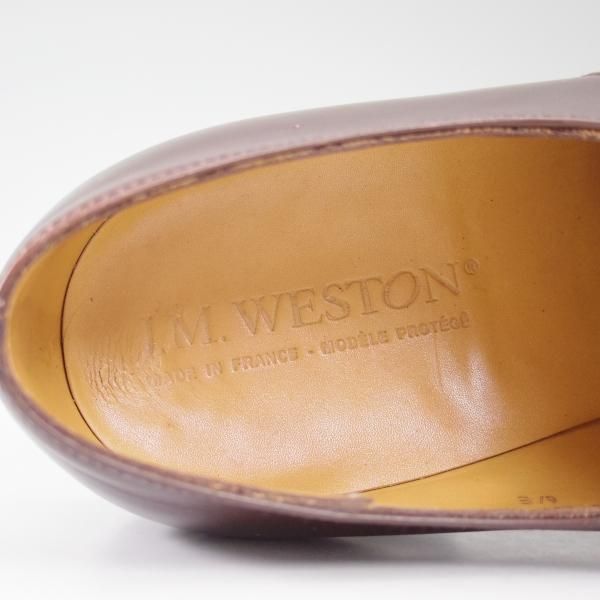 美品★JM.ウェストン 6.5E【★ストレートチップ/300/11ラスト】Weston/ウエストン★b610