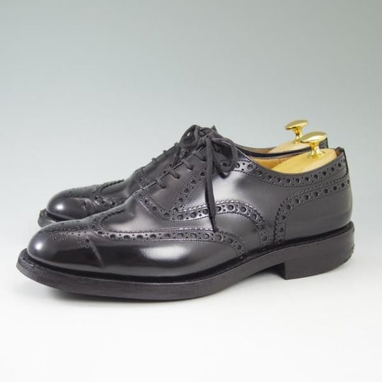 ★チャーチ 65Ｆ/UK6.5【★バーウッド/ダイナイトソール/BURWOOD】81ラスト/ポリッシュドバインダーカーフ/4都市ロゴ/Church's★b611