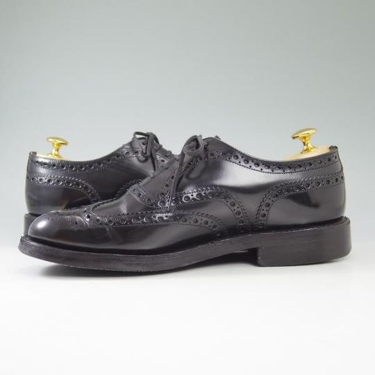 ★チャーチ 65Ｆ/UK6.5【★バーウッド/ダイナイトソール/BURWOOD】81ラスト/ポリッシュドバインダーカーフ/4都市ロゴ/Church's★b611