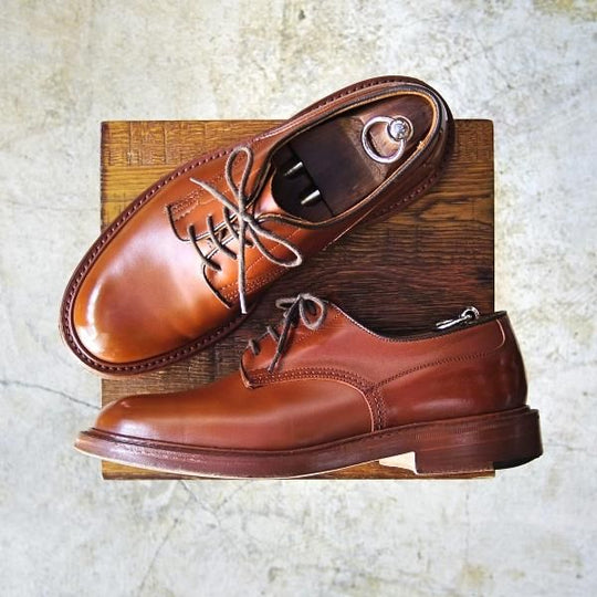 極上★トリッカーズ SIZE 7.5【★マロンアンティーク/5636】プレーントゥ/WoodStock/ウッドストック/メンズ/Tricker's★b615