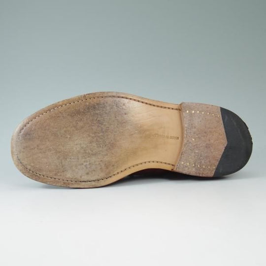 極上★トリッカーズ SIZE 7.5【★マロンアンティーク/5636】プレーントゥ/WoodStock/ウッドストック/メンズ/Tricker's★b615