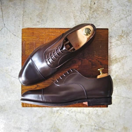 新品★(英)アルフレッド・サージェント 6.5D【★ストレートチップ】20025/87ラスト/ブラウン/Alfred Sargent★b618