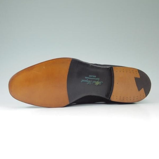 新品★(英)アルフレッド・サージェント 6.5F【★モンクストラップ】20368/87ラスト/チャネル仕上げ/スエード/Alfred Sargent★b619