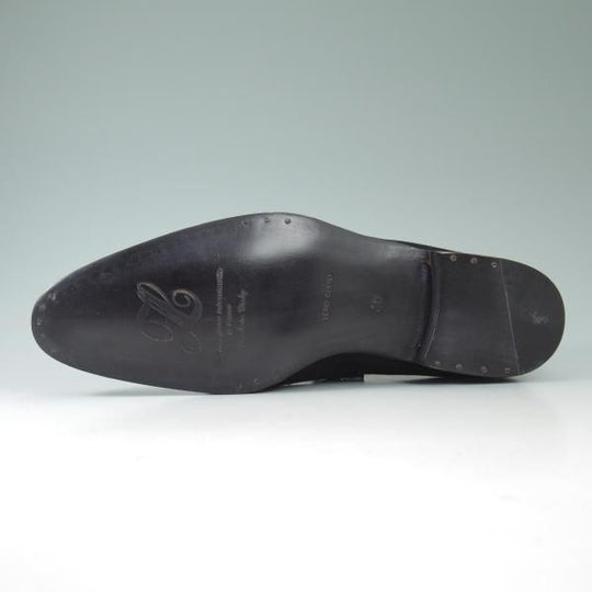 新品★(伊)ゼノビ SIZE 40【★ホールカット/マッケイ製法】チャネル仕上げ/スエード/ZENOBI★b621