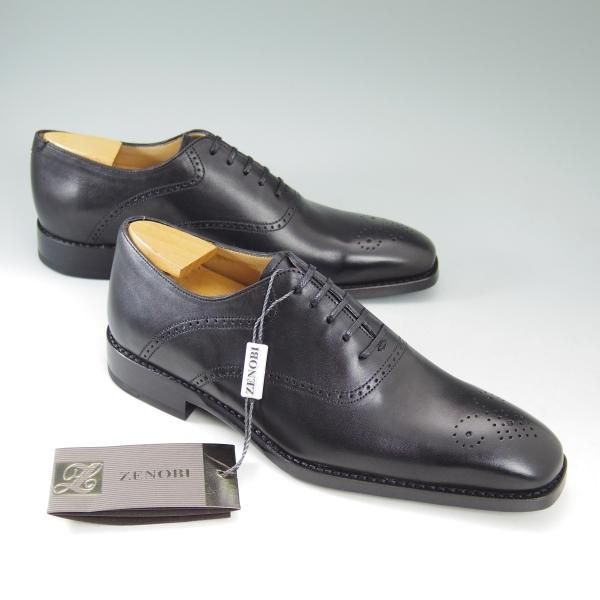 新品★(伊)ゼノビ SIZE 39【★上級/ブラックラピド製法】サドルシューズ デザイン/ホールカット/ZENOBI★b622