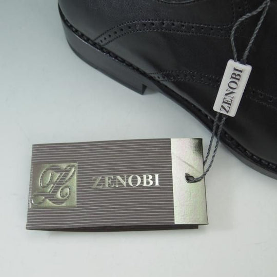 新品★(伊)ゼノビ SIZE 39【★上級/ブラックラピド製法】サドルシューズ デザイン/ホールカット/ZENOBI★b622