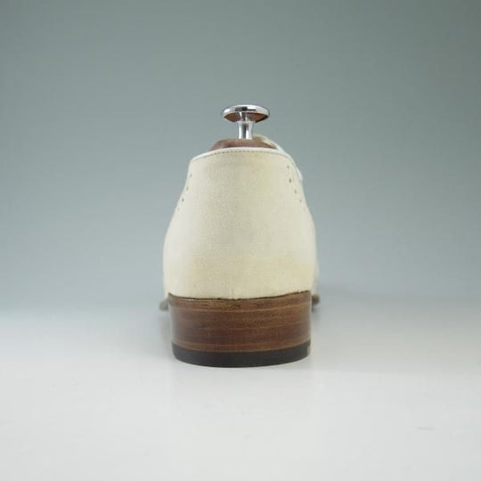 未使用★(伊)アルティオリ SIZE 8.5【定価19.4万円★(上野)イタリヤーノ別注】Uチップ/スエード/スターアルティオリ/Star ARTIOLI★b623