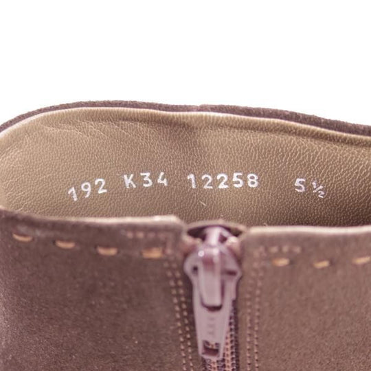 新品★(伊)テストーニ SIZE 5.5【定価15.1万円★最上級/ブラックラベル】ブーツ/スエード/a.testoni★b624