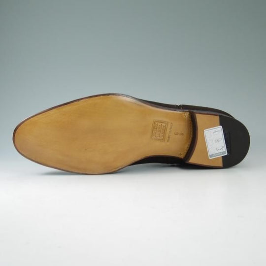 新品★(伊)テストーニ SIZE 6【定価15.1万円★最上級/ブラックラベル】ブーツ/スエード/a.testoni★b625