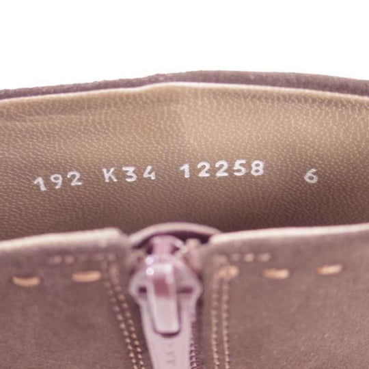 新品★(伊)テストーニ SIZE 6【定価15.1万円★最上級/ブラックラベル】ブーツ/スエード/a.testoni★b625