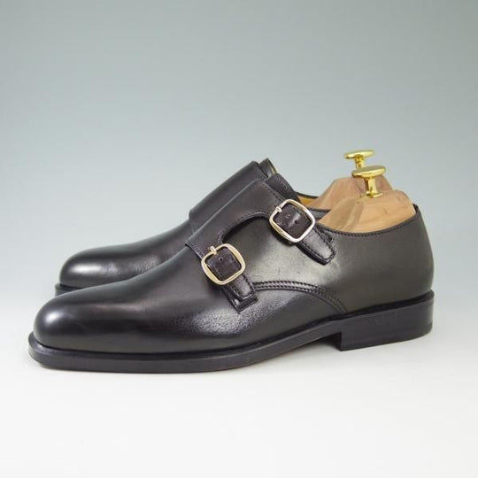 未使用★(伊)タニノクリスチー(レディース) SIZE 4【定価21.6万円★ブランド最後期のダブルモンク】ボーイズサイズ/TANINO CRISCI★b628