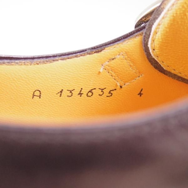 未使用★(伊)タニノクリスチー(レディース) SIZE 4【定価21.6万円★ブランド最後期のダブルモンク】ボーイズサイズ/TANINO CRISCI★b628