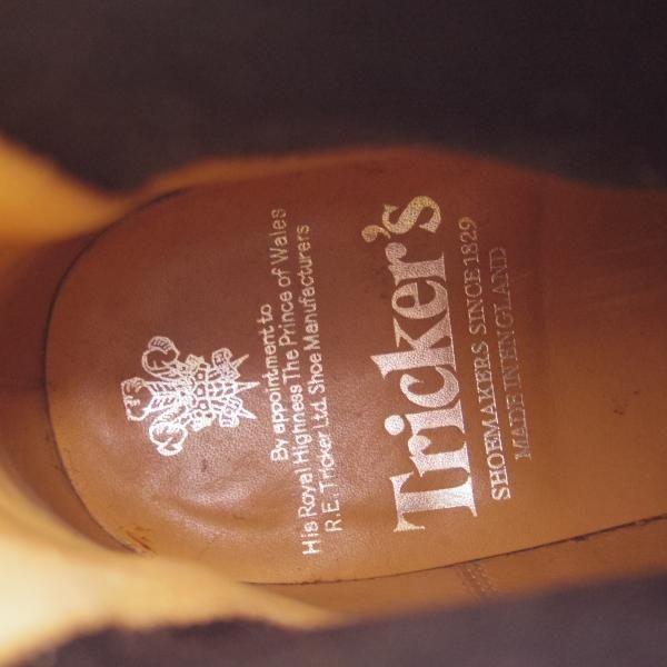 極上★トリッカーズ(レディース) SIZE 4.5【★レディース版STEPHEN】エイコンアンティーク/L762/サイドゴアブーツ/Tricker's★b630