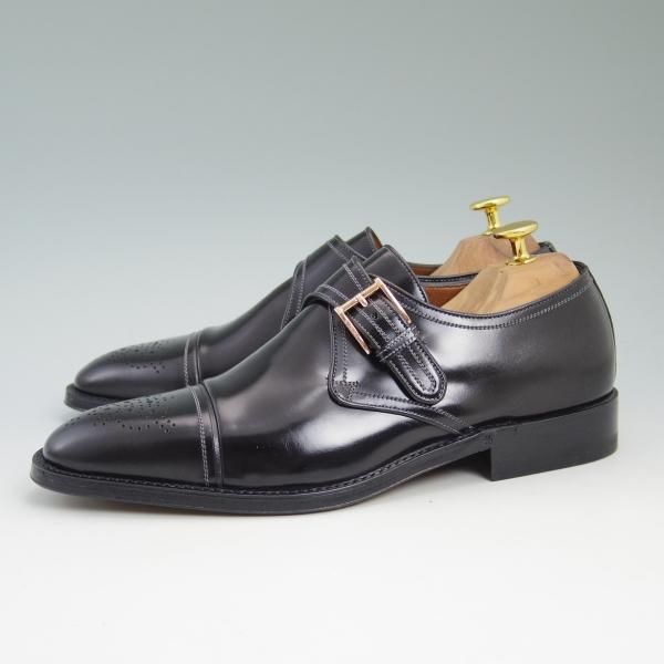 新品★(伊)アメデオ・テストーニ SIZE 5.5【定価19.1万円★最上級!!Amedeoライン/CUCITA RAPID】ブラックラピド製法/a.testoni★b632