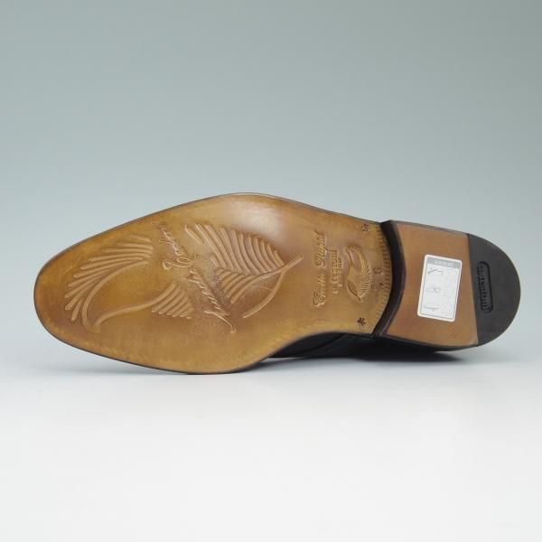 新品★(伊)アメデオ・テストーニ SIZE 5.5【定価19.1万円★最上級!!Amedeoライン/CUCITA RAPID】ブラックラピド製法/a.testoni★b632