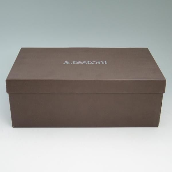 新品★(伊)アメデオ・テストーニ SIZE 5.5【定価19.1万円★最上級!!Amedeoライン/CUCITA RAPID】ブラックラピド製法/a.testoni★b632