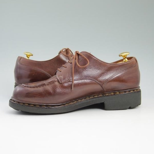 極上★パラブーツ SIZE 6【★希少!!旧ロゴ/CHAMBORD/シャンボード】旧タグ/マロン/MARRON/リスレザー/TEXソール/Uチップ/Paraboot★b637