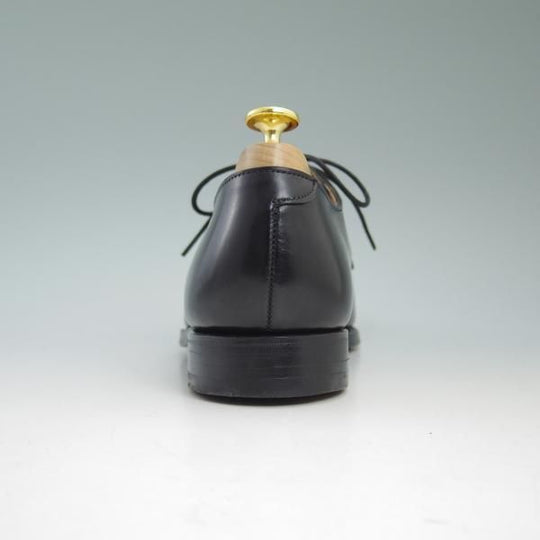 極美品★クロケット&ジョーンズ 6E【★ポールスミス コレクション別注/Paul Smith】317ラスト/Vフロント/プレーントゥCrockett&Jones★b643