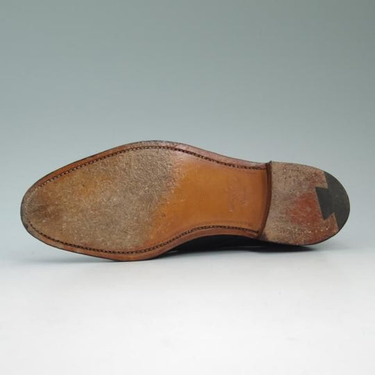 極美品★クロケット&ジョーンズ 6E【★ポールスミス コレクション別注/Paul Smith】317ラスト/Vフロント/プレーントゥCrockett&Jones★b643