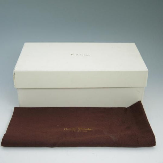 極美品★クロケット&ジョーンズ 6E【★ポールスミス コレクション別注/Paul Smith】317ラスト/Vフロント/プレーントゥCrockett&Jones★b643