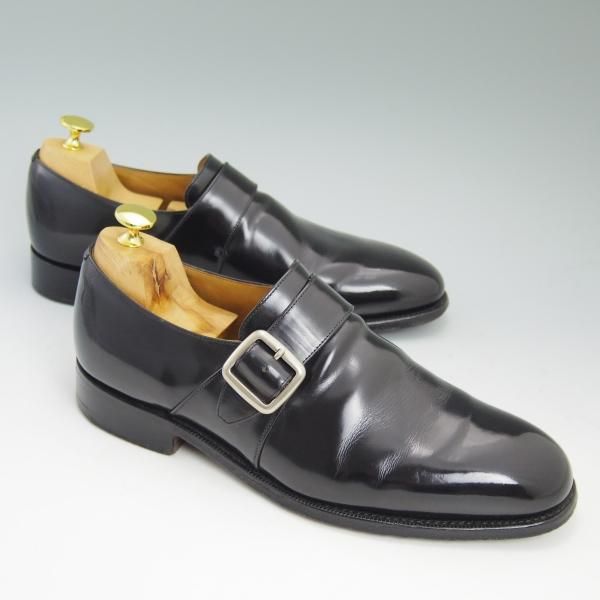 極上★チャーチ 75G/UK7.5【★ウェストバリー/WESTBURY】173ラスト/ポリッシュドバインダーカーフ/モンクストラップ/Church's★b646