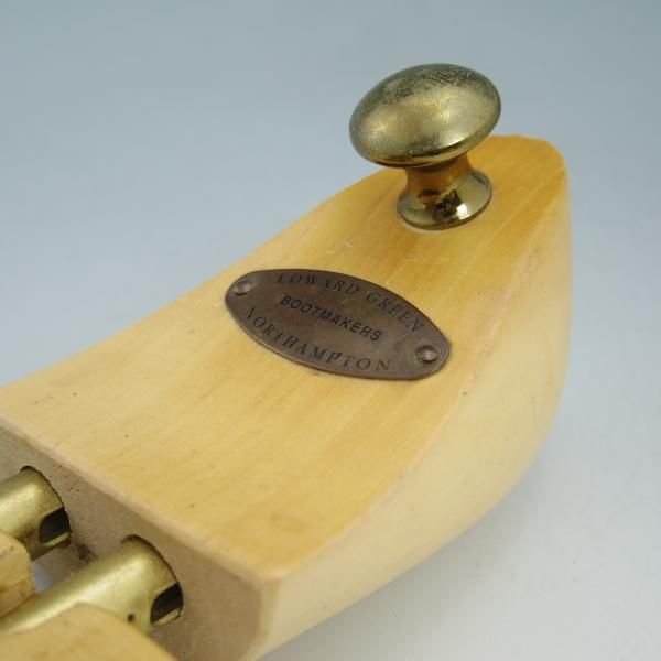 極上★エドワードグリーン UK7.5【★202ラスト/606ラスト/純正シューツリー】木製シューキーパー/EDWARD GREEN★b647