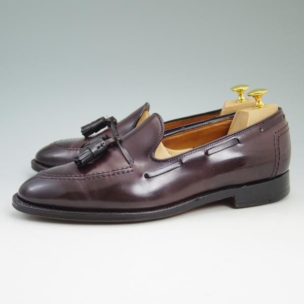 美品★オールデン 9.5D【★コードバン/BROOKS BROTHERS】アバディーンラスト/06601/ブルックスブラザーズ/タッセルローファー/Alden★b650