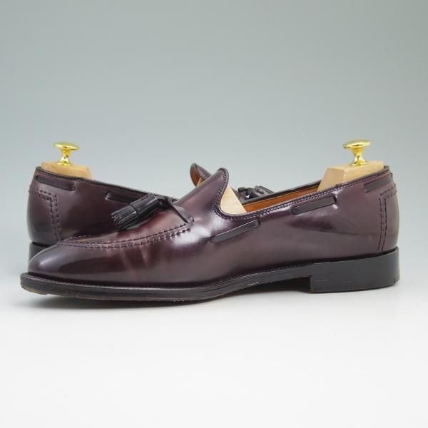 美品★オールデン 9.5D【★コードバン/BROOKS BROTHERS】アバディーンラスト/06601/ブルックスブラザーズ/タッセルローファー/Alden★b650