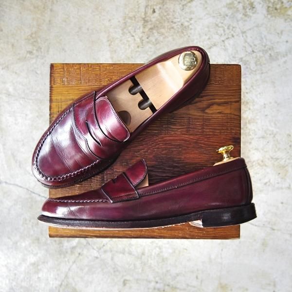 楽天市場】ALDEN 984 CALFSKIN LEATHER PENNY LOAFERS LEISURE