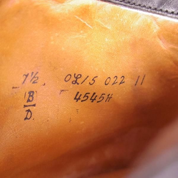 新品★オールデン 7.5D【★コードバン仕様/タンカーブーツ】4545H/ミリタリーラスト/Uチップ/Alden★b652
