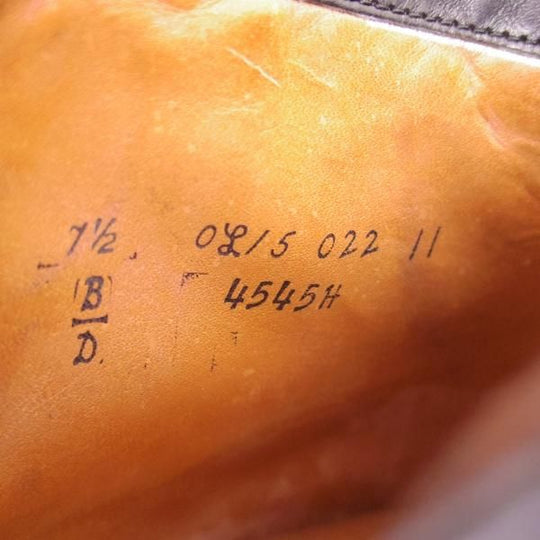 新品★オールデン 7.5D【★コードバン仕様/タンカーブーツ】4545H/ミリタリーラスト/Uチップ/Alden★b652