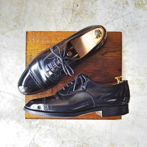 ★チャーチ 65F/UK6.5【旧★チャーチ/3都市ロゴ/ブックバインダーカーフ】84ラスト/Barcroft/パンチドキャップトゥ/Church's★b656