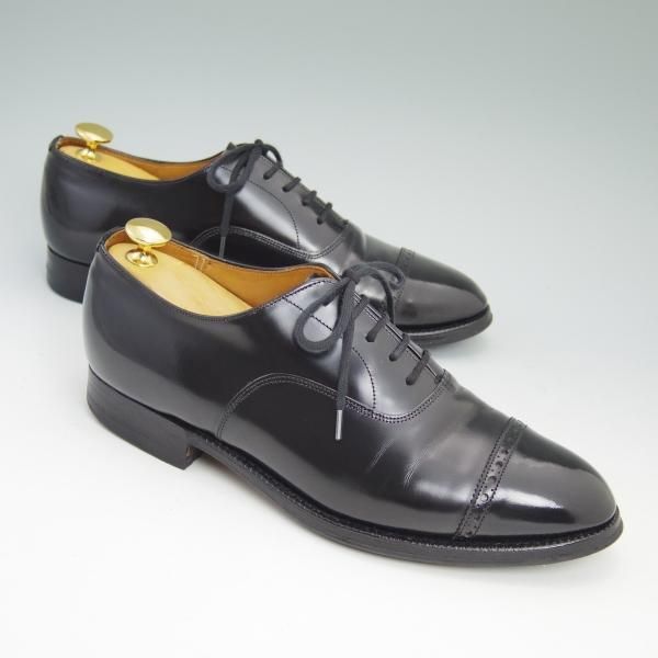 ★チャーチ 65F/UK6.5【旧★チャーチ/3都市ロゴ/ブックバインダーカーフ】84ラスト/Barcroft/パンチドキャップトゥ/Church's★b656