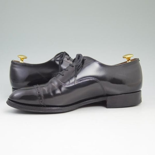 ★チャーチ 65F/UK6.5【旧★チャーチ/3都市ロゴ/ブックバインダーカーフ】84ラスト/Barcroft/パンチドキャップトゥ/Church's★b656