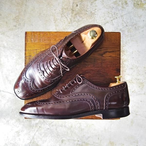 ★チャーチ 80F/UK8【★最上級!!マスタークラス/Masterclass】旧ロゴ時代の製品/3都市ロゴ/35ラスト/OLIVER/フルブローグ/Church's★b657