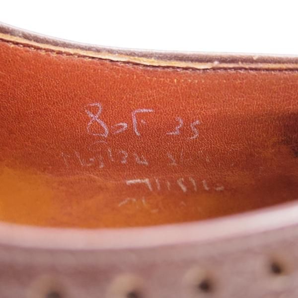 ★チャーチ 80F/UK8【★最上級!!マスタークラス/Masterclass】旧ロゴ時代の製品/3都市ロゴ/35ラスト/OLIVER/フルブローグ/Church's★b657