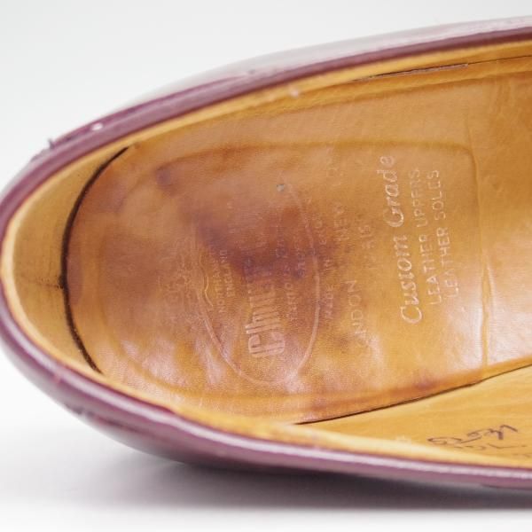 ★チャーチ 95F/UK9.5【旧★チャーチ/ブックバインダーカーフ】3都市ロゴ/93ラスト/KEATS/キーツ/タッセルローファー/Church's★b658